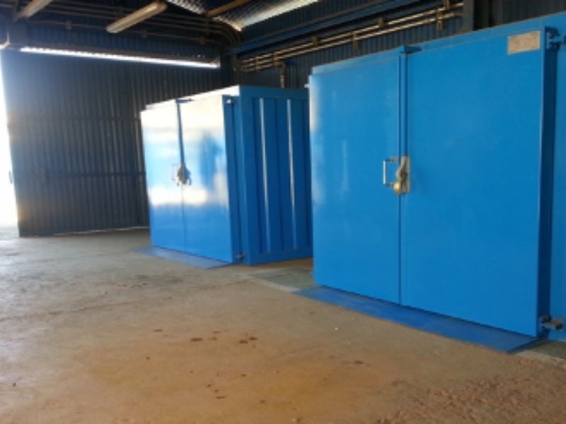 Horno Secado Muestras minerales - Modelo HS 200 - 1000 AG Proyecto Anglo American - División Manto Verde