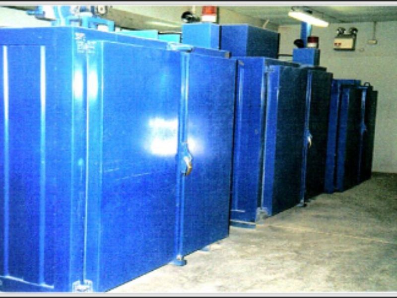 Hornos Horno Secado Minerales - Modelo HS 200-1000 AG Proyecto Codelco Chile Div. Radomiro Tomic